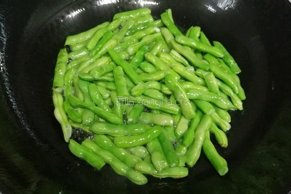考研日记之干煸四季豆的做法图解1