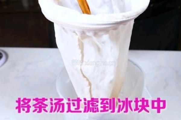 茶饮备料4 炭焙乌龙茶水的做法图解6