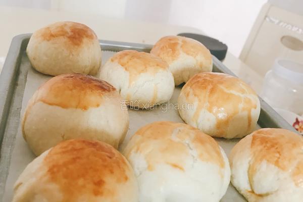 红豆沙蛋黄酥的做法图解8