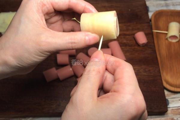 孜然火腿肠土豆串的做法图解7