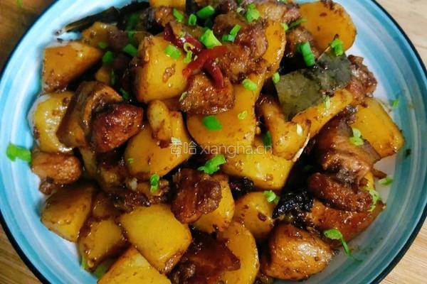 红烧肉土豆的做法图解5