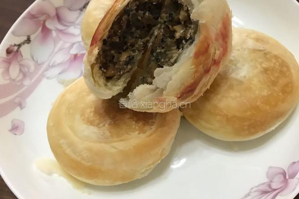 酥皮伍仁月饼的做法图解23