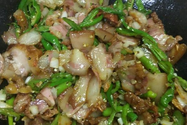 尖椒猪头肉的做法图解6