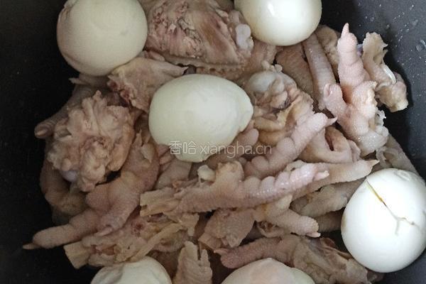 电饭煲卤鸡爪鸡翅的做法图解4