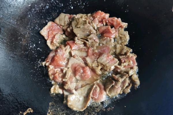 芦笋炒牛肉的做法图解4
