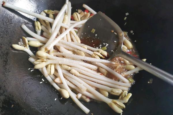 蚝油花生芽的做法图解5