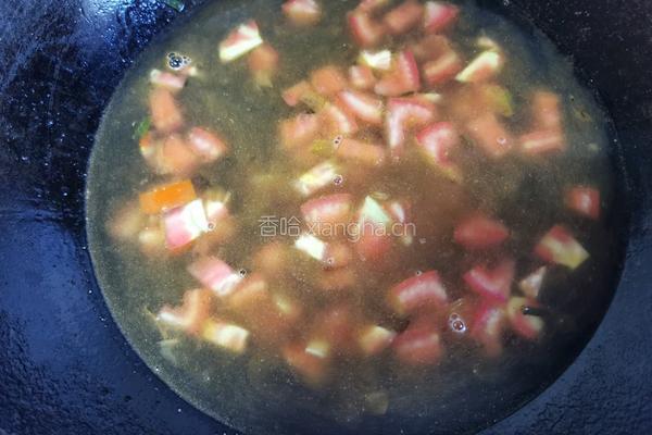 番茄金针菇豆腐煲的做法图解5