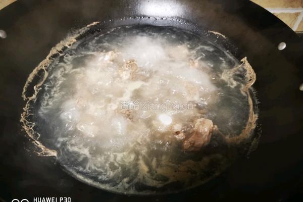 蔬菜排骨汤的做法图解4