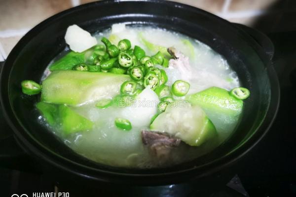 蔬菜排骨汤的做法图解8