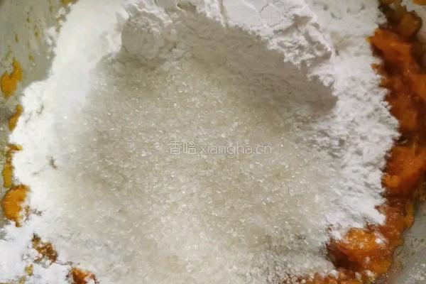 咬一口都是芝麻的南瓜丸子制作起来原来这么简单的做法图解4