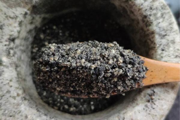 炒芝麻盐的做法图解6