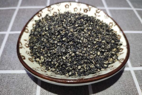 炒芝麻盐的做法图解8