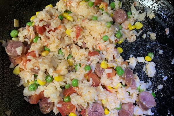 芝士什锦焗饭的做法图解3
