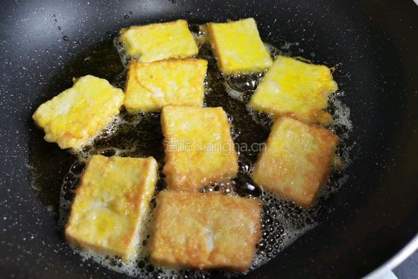 香煎豆腐的做法图解2