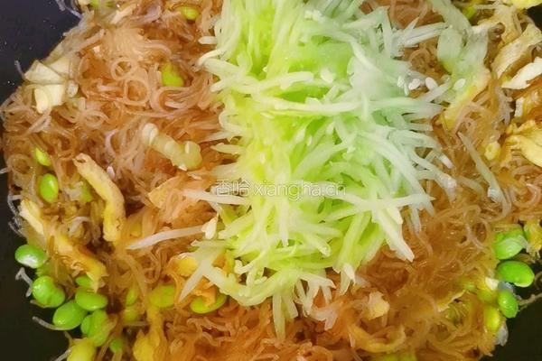家庭版炒米粉的做法图解5