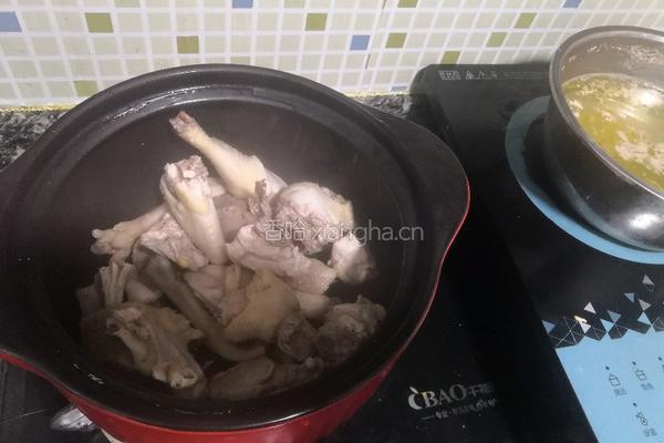 椰子鸡汤的做法图解2
