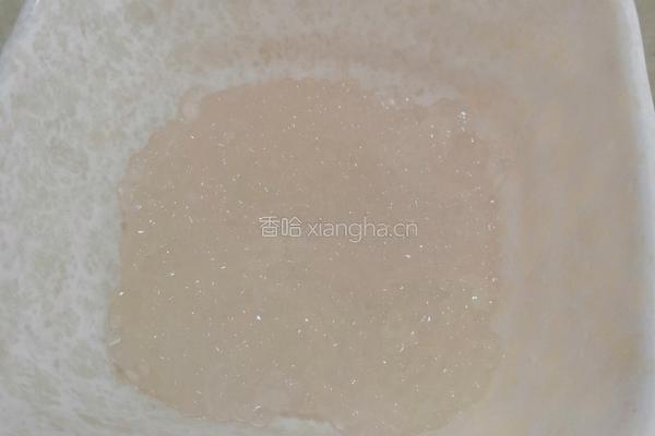 红豆芒果西米露的做法图解7