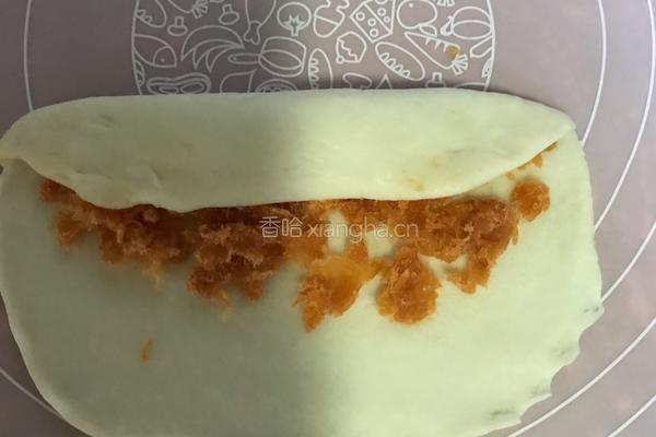 马里苏拉芝士肉松面包的做法图解9