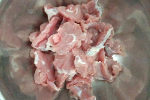 芥兰炒牛肉的做法图解2