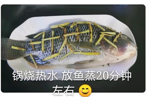 清蒸福寿鱼的做法图解3