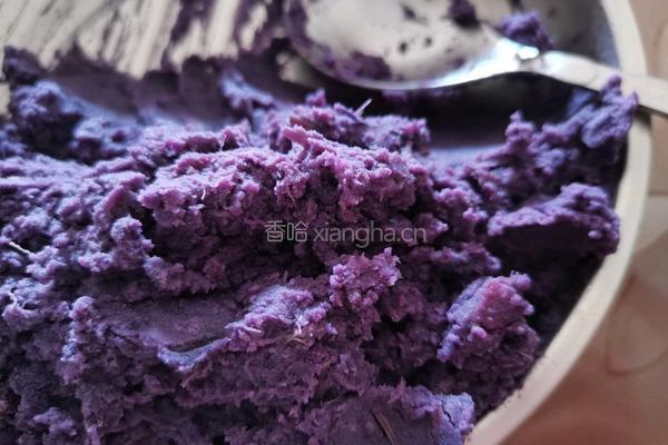芝士紫薯饼的做法图解1