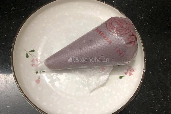 香芋紫薯糯米饼‼️免烤箱糯叽叽的做法图解8
