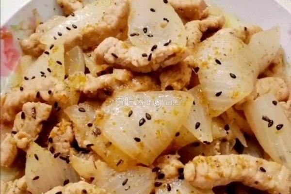 孜然炒圆葱里脊肉的做法图解13