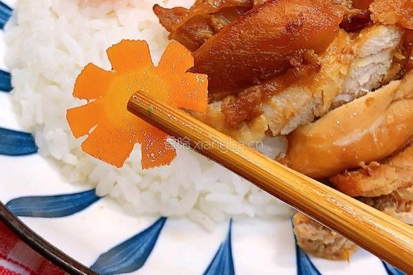 红烧喷香鸡腿饭的做法图解9