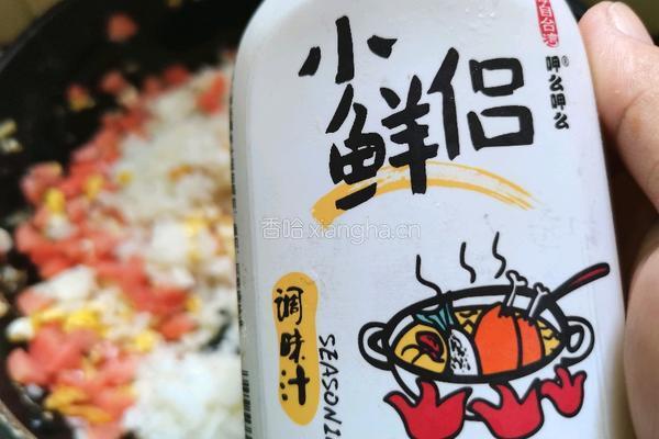 火腿肠蛋炒饭的做法图解9