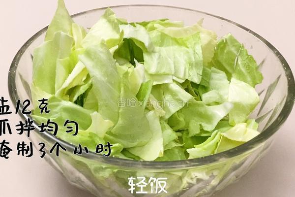 开胃泡菜丨只需一晚腌出脆爽爽口的泡菜的做法图解3