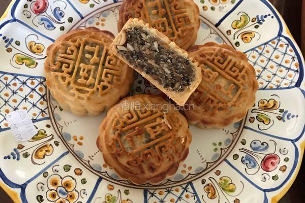 伍仁月饼的做法图解18