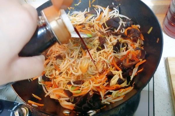 炒合菜的做法图解10