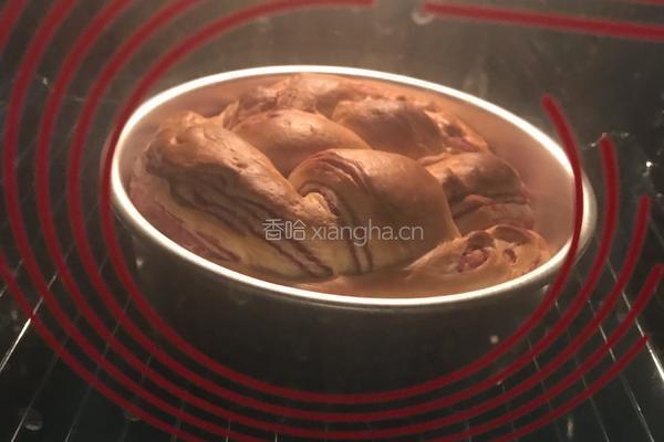 紫薯手撕面包的做法图解21