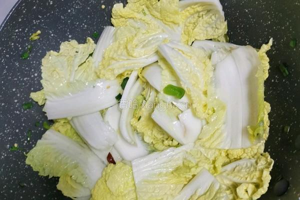 辣炒娃娃菜的做法图解3