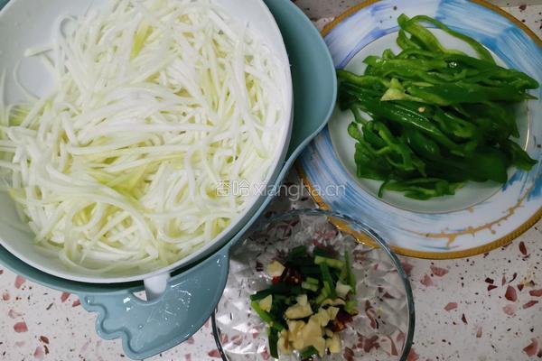 辣炒瓠子的做法图解1