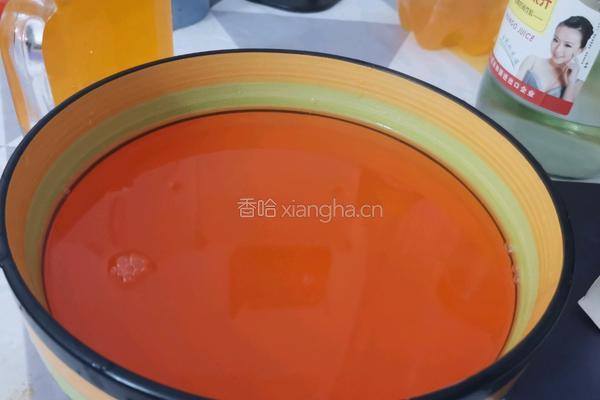 橙味果冻的做法图解3