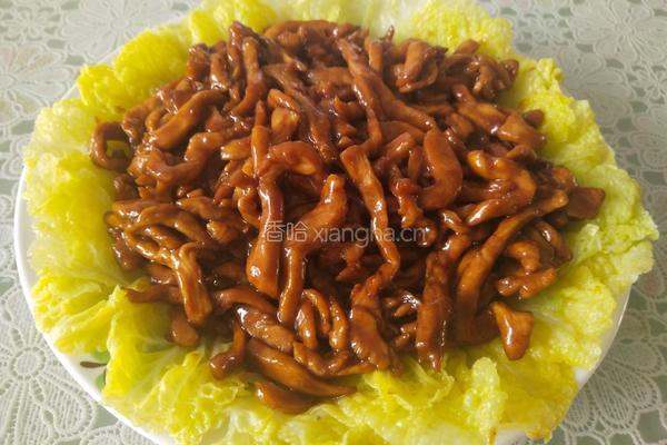 鸡肉版京酱肉丝的做法图解10