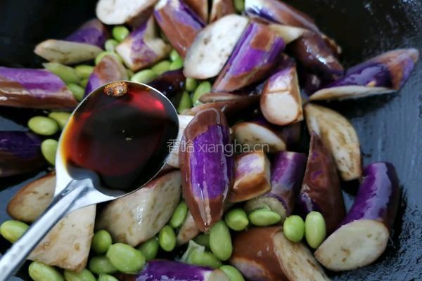 毛豆烧茄子的做法图解5
