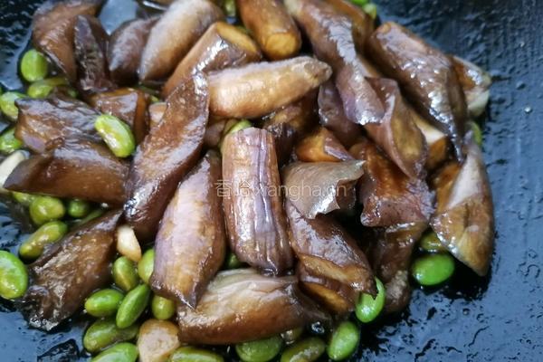 毛豆烧茄子的做法图解9