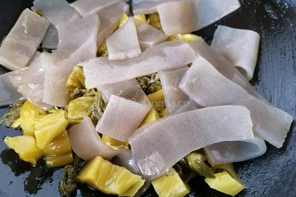 酸菜魔芋的做法图解5