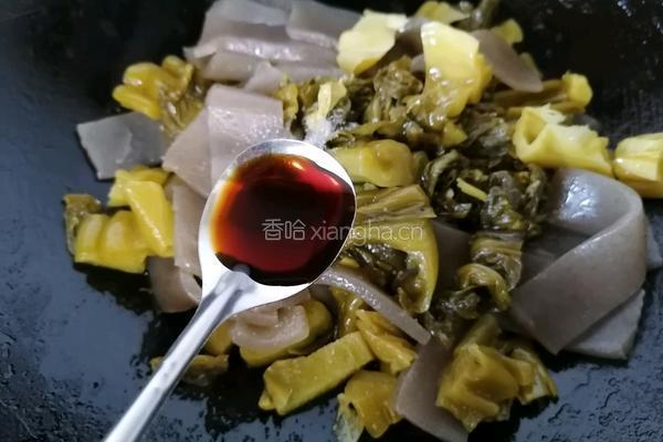 酸菜魔芋的做法图解7