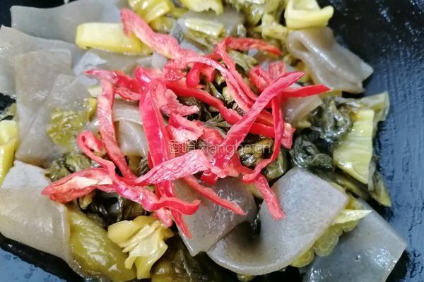 酸菜魔芋的做法图解8