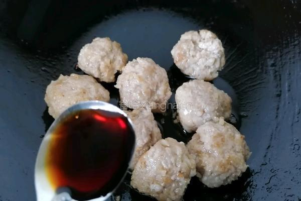 莲藕肉丸的做法图解7