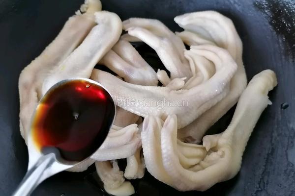 卤鸭爪的做法图解5