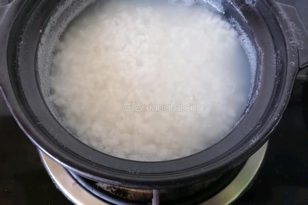 猪肝瘦肉粥的做法图解5