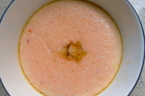 宝宝辅食胡萝卜蒸蛋的做法图解5