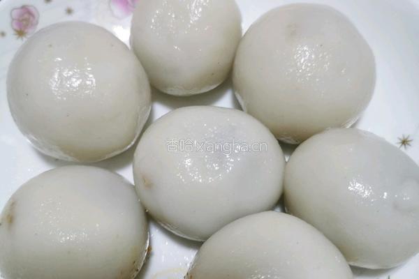 花生红糖汤圆的做法图解8