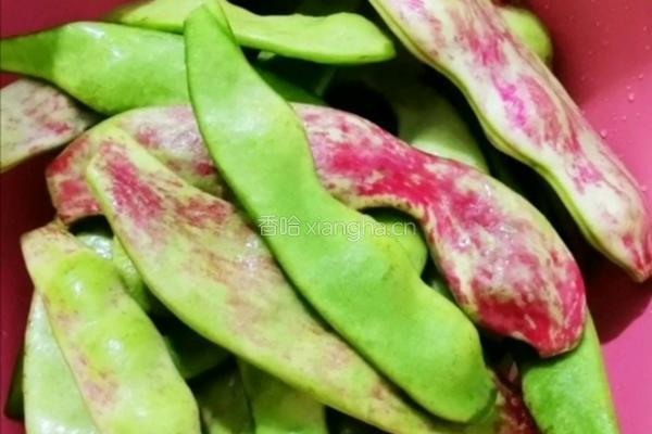 炖油豆角的做法图解3