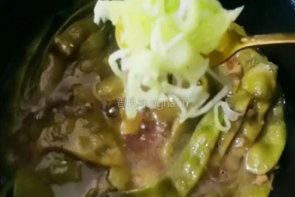 炖油豆角的做法图解12