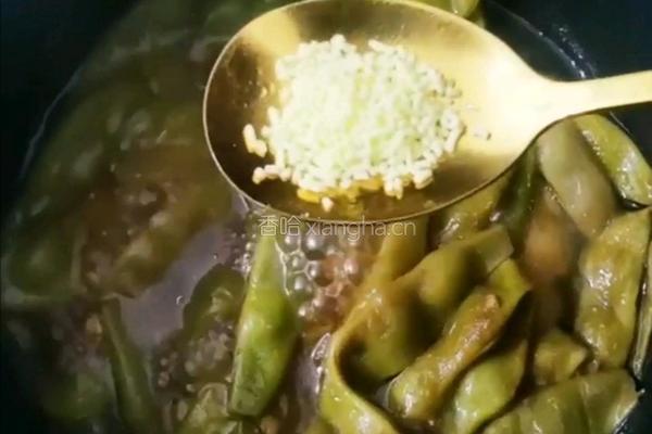 炖油豆角的做法图解11